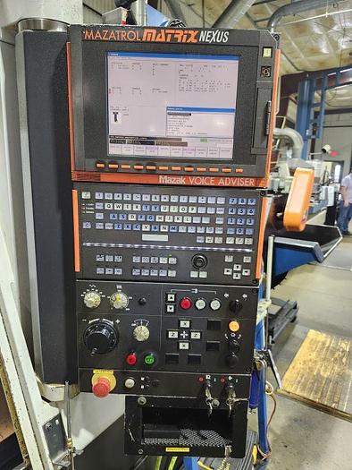 Used Used 2008 Mazak QTN 450II x 40″ CNC Lathe
