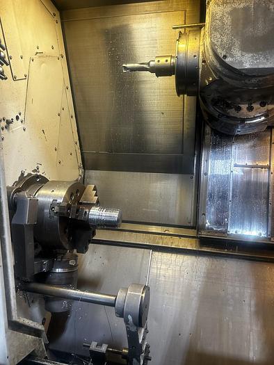 Used 2006 Mazak Integrex 200IVS with SMW Spacesaver 2200S Servo BF