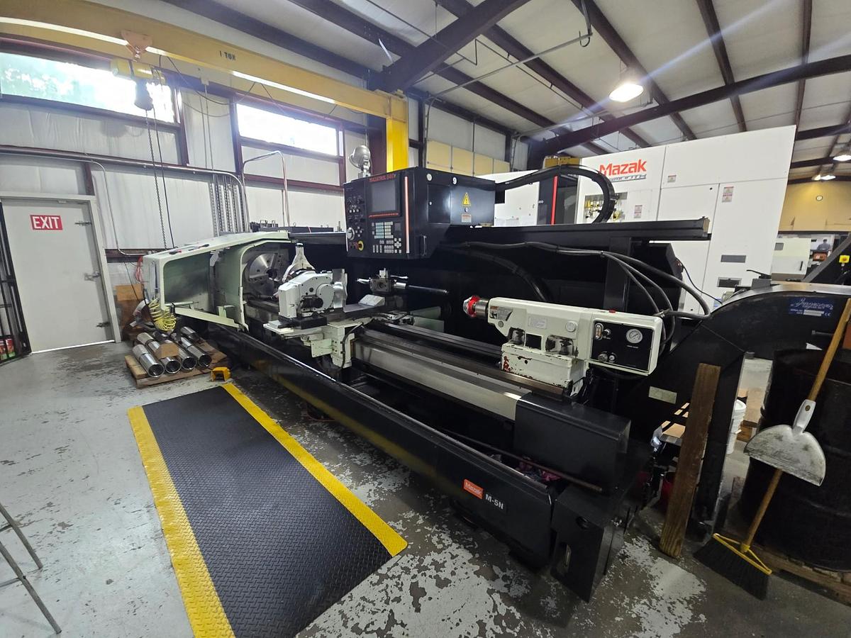 Used 2012 Mazak M5N x 120in CNC Lathe