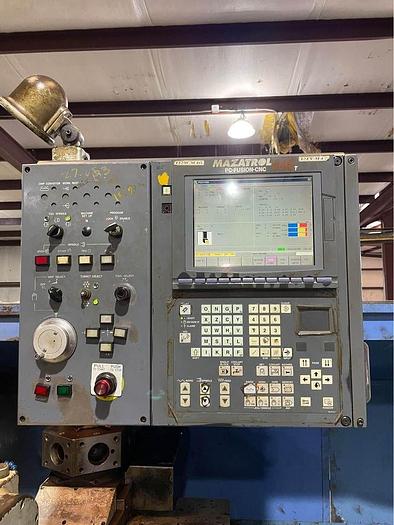 Used Used 2000 Mazak M5N /3000 CNC Lathe with 0.004 from TS to Headstock