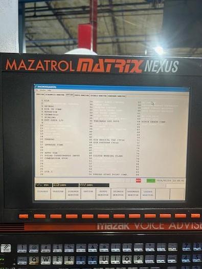 Used 2008 Mazak  Mazak QTN 350II x 80"