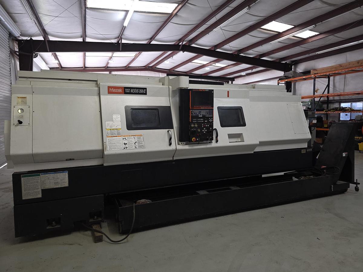 Used 2011 Mazak Quick Turn Nexus 350II x 80" CNC Turning Center