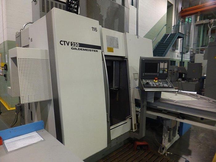 Used 2004 GILDEMEISTER CTV250 CNC TURNING CENTER