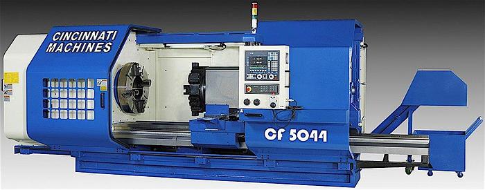 Used 2018 Cincinnati Machines CF 5044 Series Heavy-Duty Flat Bed CNC Lathe