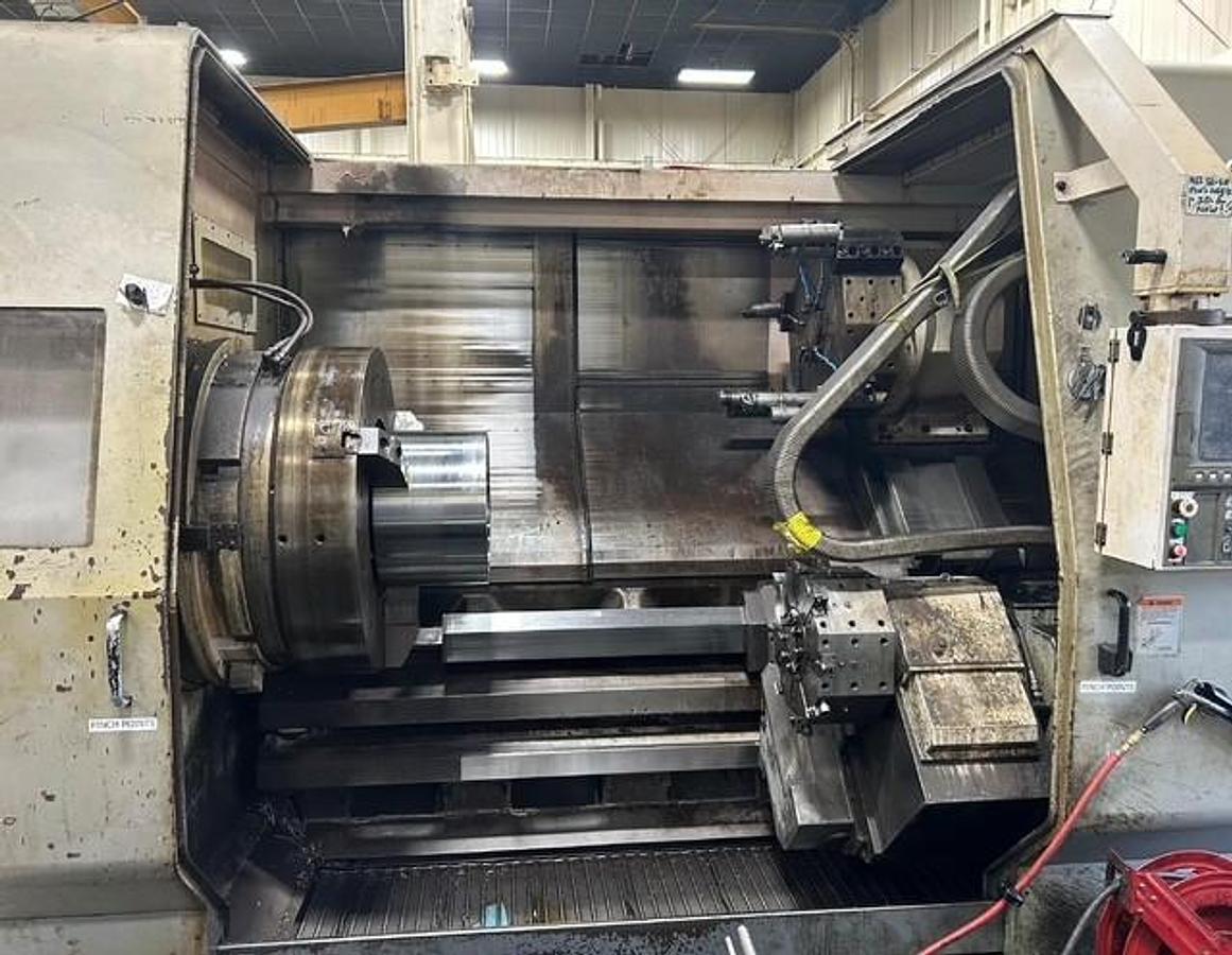 Used 2007 Okuma LOC 650, 4-Axis CNC Lathe with 22" Bore     COMING SOON