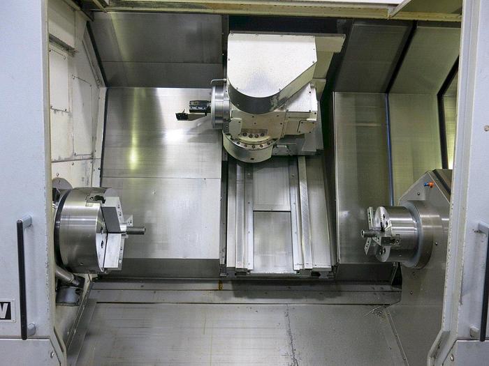 Used Used 2011 Okuma Multus B-400 W 1500 Multi Axis CNC Lathe