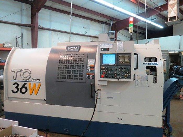Used USED SUPERMAX TC-36W BOX WAY CNC LATHE