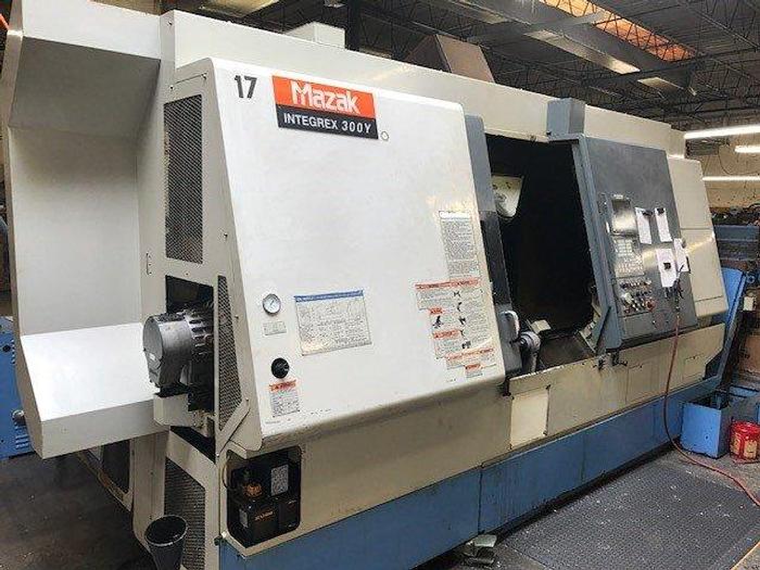 Used USED MAZAK INTEGREX 300Y CNC TURN/MILL CENTER 2000