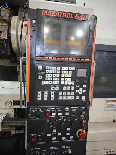 Used 2006 Mazak Slant Turn 60 CNC Lathe with 14.75" Bore