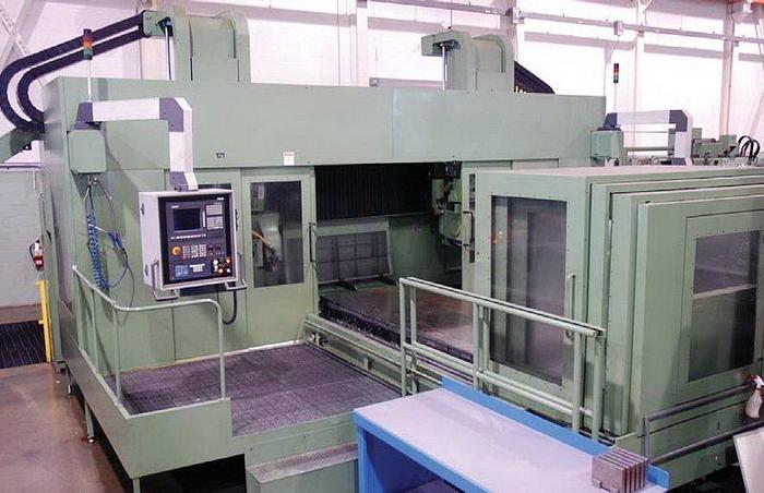 Used Used 1995 60″ X 118″ FAVRETTO MG-300 2T ROUGH AND FINISHING CNC SURFACE GRINDER