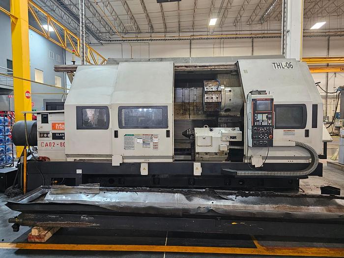 Used 2006 Mazak Slant Turn 60 CNC Lathe with 14.75" Bore