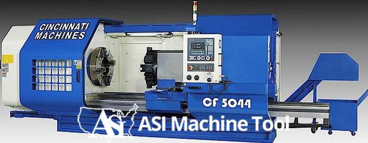 Used 2018 Cincinnati Machines CF 5044 Series Heavy-Duty Flat Bed CNC Lathe