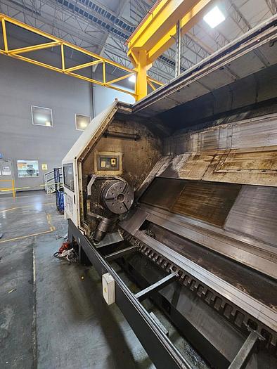 Used 2006 Mazak Slant Turn 60 CNC Lathe with 14.75" Bore