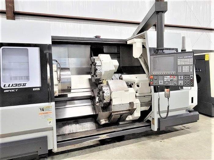 Used Used 2018 Okuma LU-35II/1500 2-Saddle CNC Turning Center