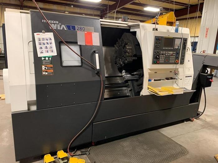 Used Used 2011 Hyundai Wia L280 CNC Lathe