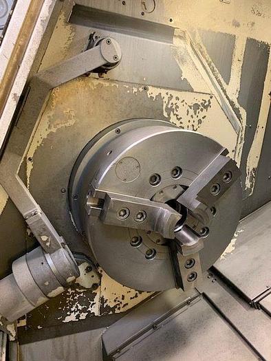 Used Used 2011 Mazak QTN 450IIM x 40″ CNC Lathe with 21″ Hyd. Chuck and 6.5″ Thru Hole
