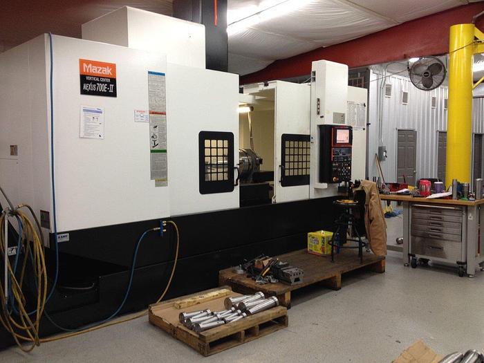 Used Used 2013 Mazak VCN 700E II Vertical Machining Center with 4th Axis