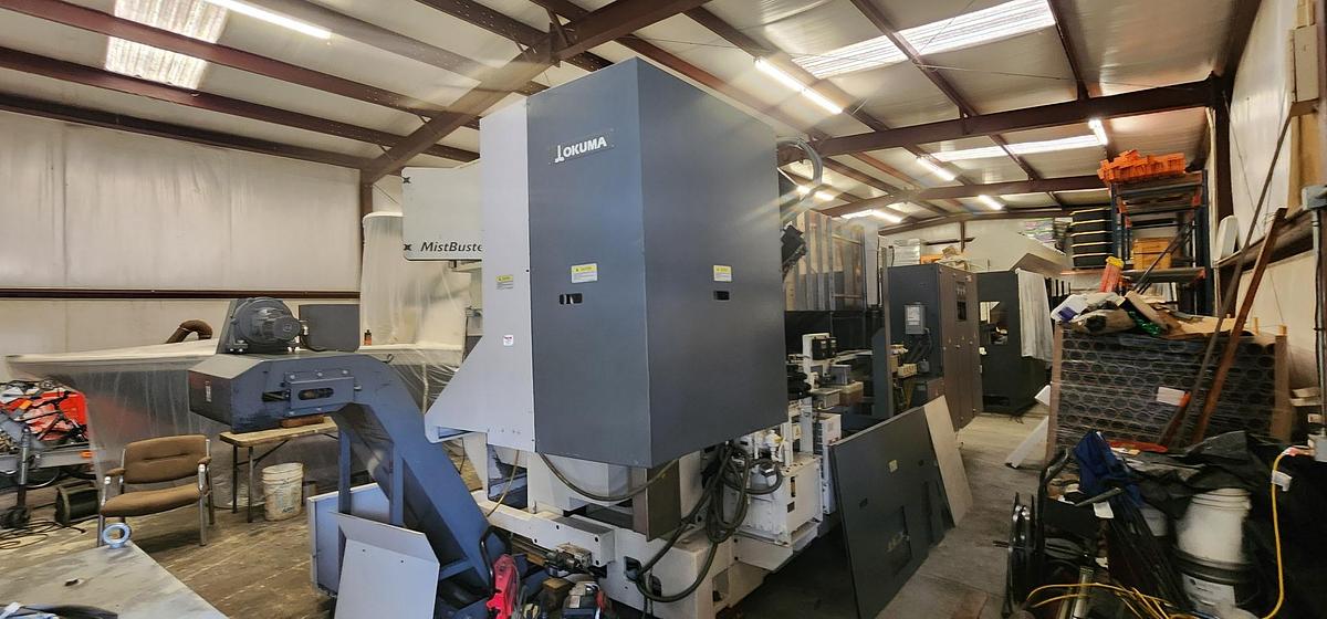 Used 2007 Okuma LOC 650/1750 2SC, 4-Axis CNC Lathe with VERY LARGE 22" Bore