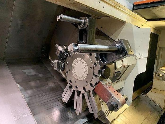Used Used 2013 Mazak QTN 450IIM x 80″ CNC Lathe