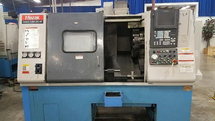 Used Used Mazak QT 250HP CNC Lathe