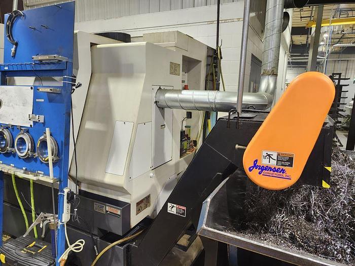 Used Used 2008 Mazak QTN 450II x 40″ CNC Lathe