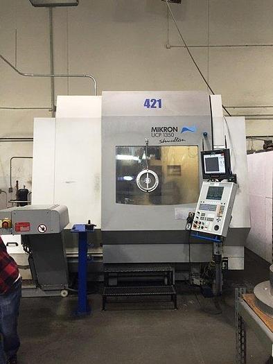Used Used 2002 Micron UCP-1350 5 Axis Vertical Machining Center