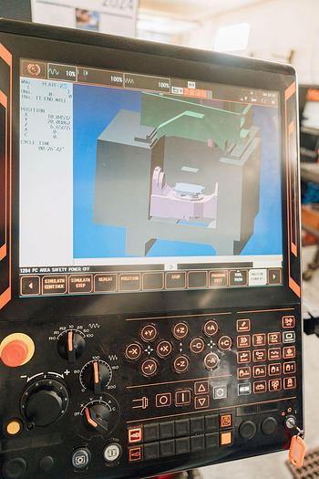 Used 2022 Mazak Variaxis i-600 CNC Vertical Machining Centers, 5th Axis Trunnion Table/ B Axis, 12 Palletech