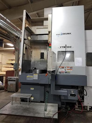 Used Used 2008 Okuma VTM-100 CNC Vertical Boring Mill