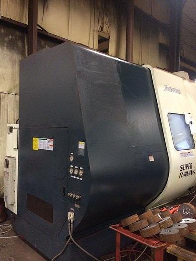 Used 2014 JOHNFORD SUPER TURNING ST-70BH CNC LATHE W/LIVE TOOL