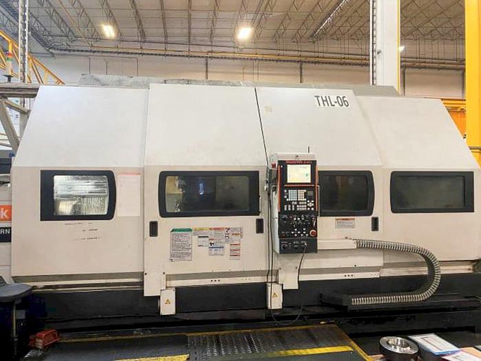 Used 2006 Mazak Slant Turn 60 CNC Lathe with 14.75" Bore