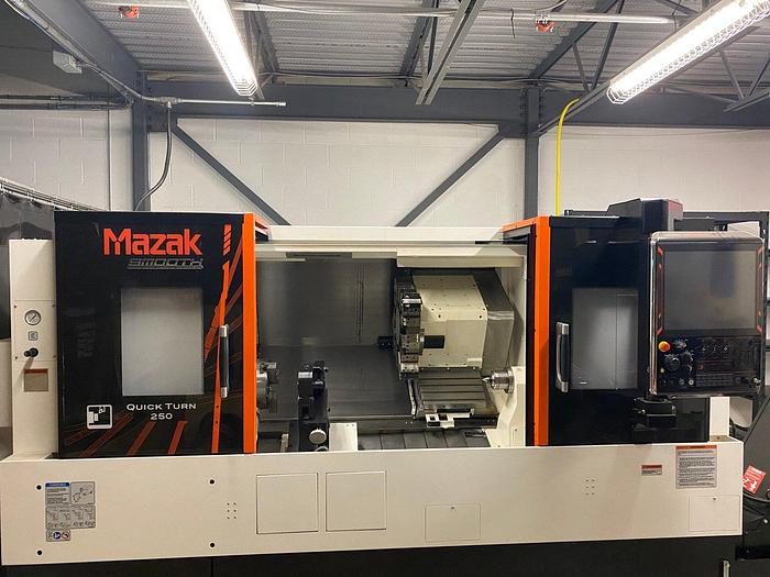 Used Used 2020 Mazak QTN 250 x 40″ with only 67 POWER ON HOURS