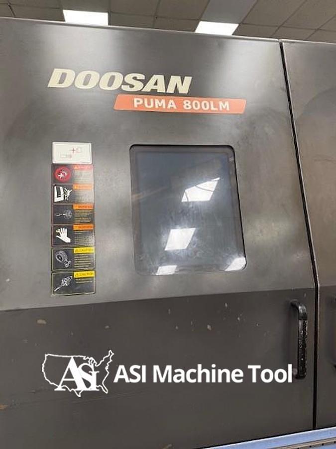 Used 2015 Doosan Puma 800LM Multi - Tasking CNC Lathe