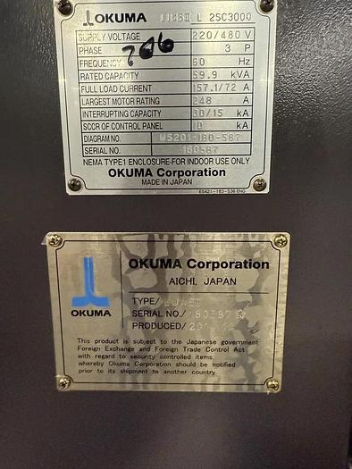 Used 2014 Okuma Impact LU45II