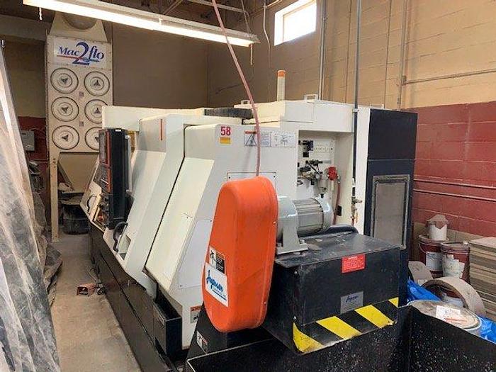 Used Used 2011 Mazak QTN 450IIM x 40″ CNC Lathe with 21″ Hyd. Chuck and 6.5″ Thru Hole