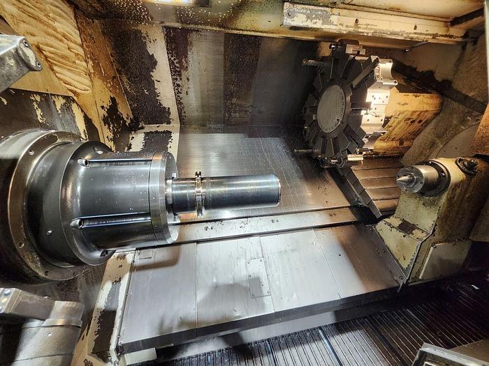 Used Used 2008 Mazak QTN 450II x 40″ CNC Lathe