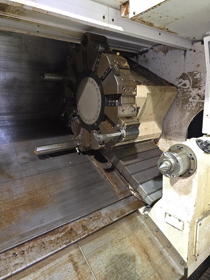 Used 2018 Mazak Smooth Quick Turn 450 x 80" TOTAL CUT 2227 HOURS