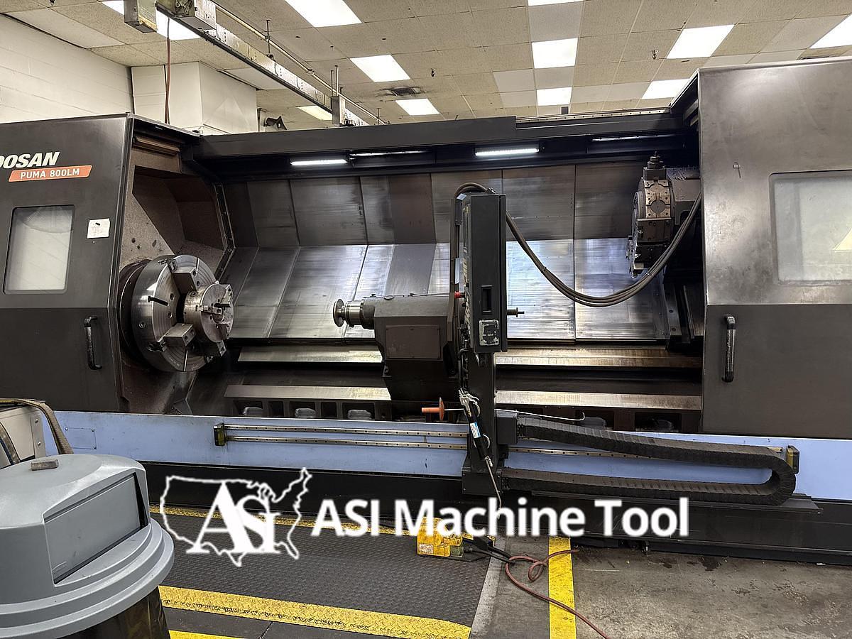 Used 2015 Doosan Puma 800LM Multi - Tasking CNC Lathe