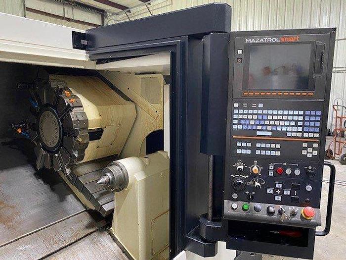Used Used 2014 Mazak Quick Turn Smart 350 CNC Lathe with 1377 Total Cut Hours