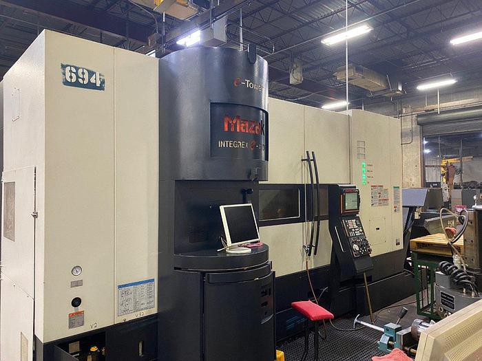 Used Used 2005 Mazak Integrex E-410H /1500 Multi Tasking 5 Axis CNC Lathe