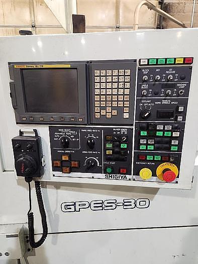 Used 2004 SHIGIYA  GPES-30.60 CNC ECCENTRIC/POLYGON CYLINDRICAL GRINDER, 11.8" x 24.8"