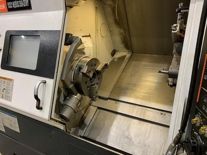 Used Used 2008 Mazak QTN 350IIMY x 60 CNC Lathe