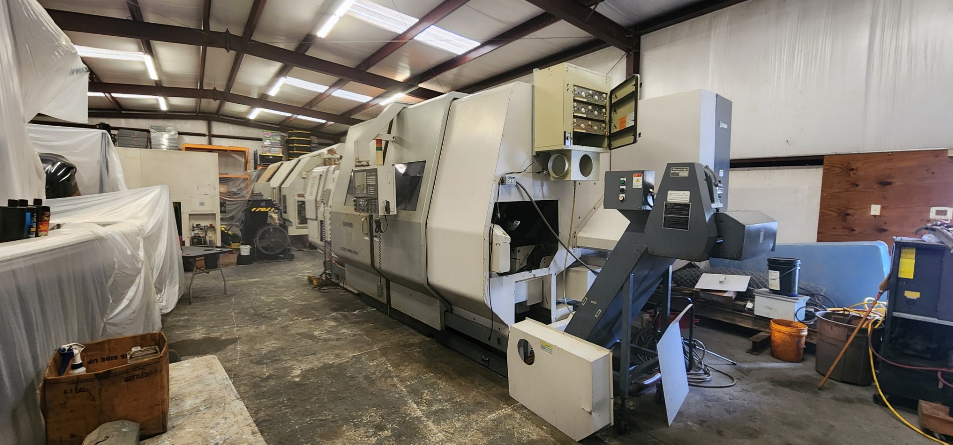 Used 2007 Okuma LOC 650/1750 2SC, 4-Axis CNC Lathe with VERY LARGE 22" Bore