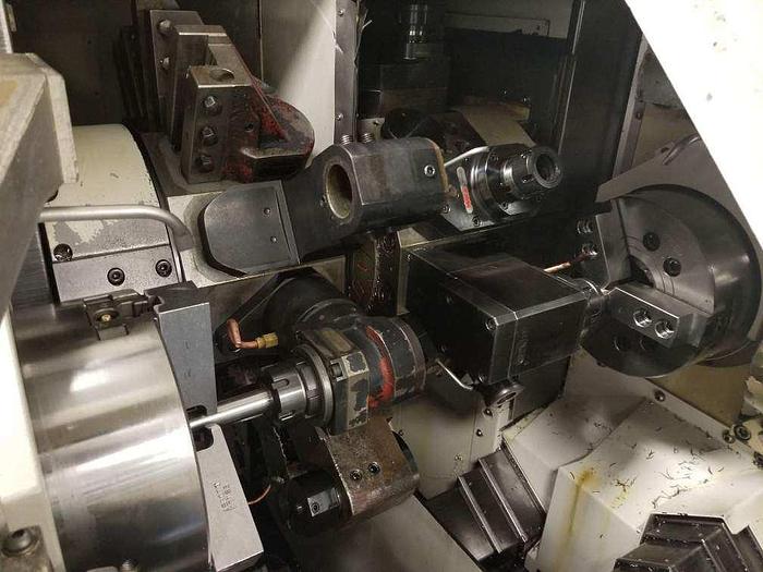 Used Used 2006 Mazak Multiplex 6200YB with Barfeeder