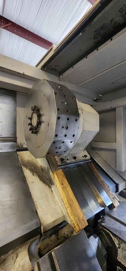 Used 2007 Okuma LOC 650/1750 2SC, 4-Axis CNC Lathe with VERY LARGE 22" Bore