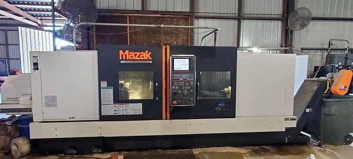 Used Used 2014 Mazak QTN 450II x 80″ with 2156 Total Hours, CNC Lathe
