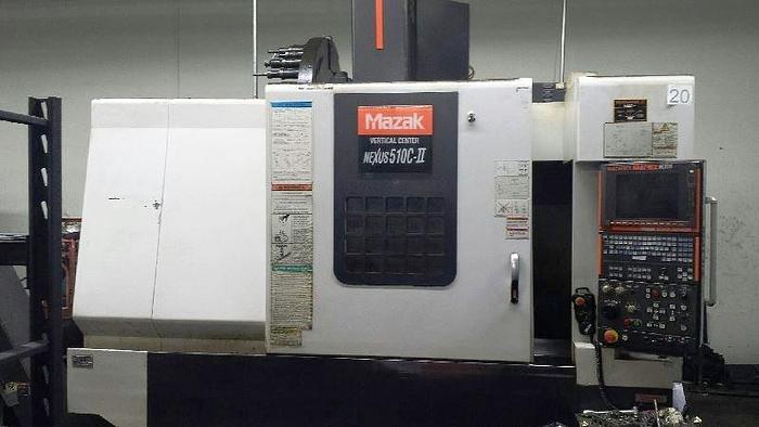 Used Used Mazak VCN 510C II CNC VMC 2007