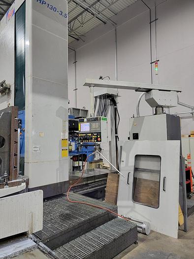 Used 2012 SNK BHP 130 3.5 CNC TABLE TYPE 4 AXIS HORIZONTAL BORING MILL