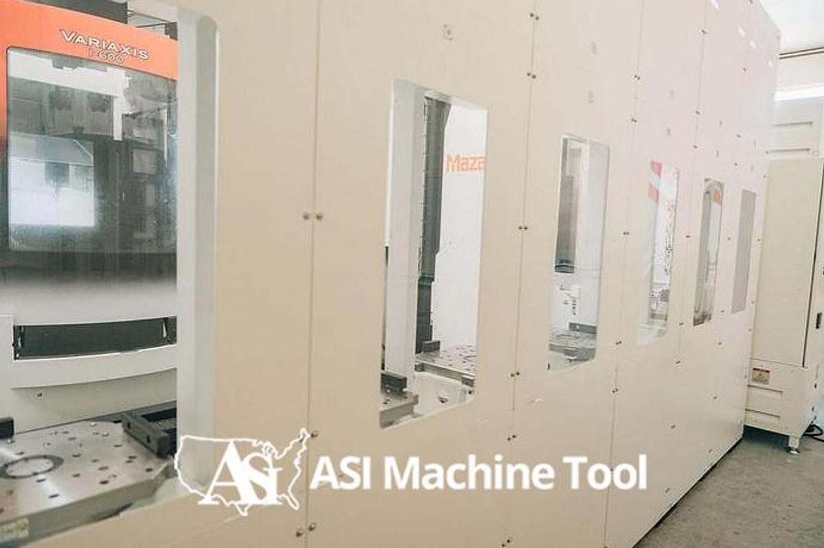 Used 2022 Mazak Variaxis i-600 CNC Vertical Machining Centers, 5th Axis Trunnion Table/ B Axis, 12 Palletech