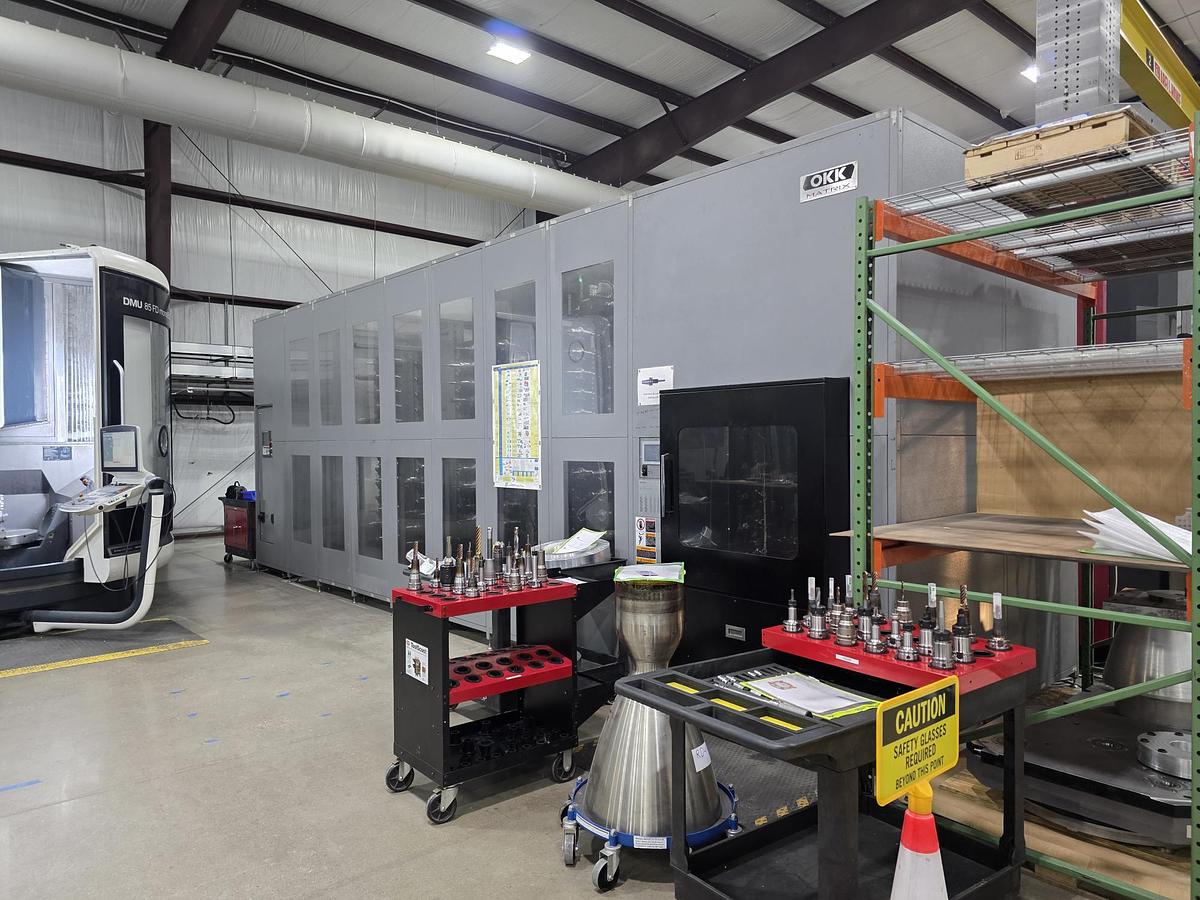 Used 2017 OKK HM-X8000 5-Axis HMC 