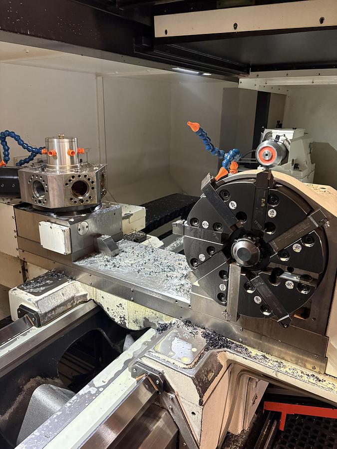 Used 2020 Mazak Powermaster Universal/3000 CNC Hollow Spindle Lathe with 10.2" Bore